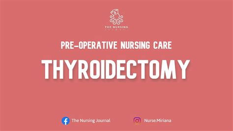 Thyroidectomy Pre Operative Nursing Care