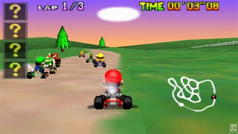 Mario Kart 64 Nintendo 64 Gameplay 720p60fps Youtube