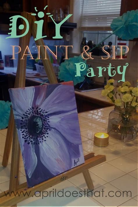 Diy Paint And Sip Party Wine Paint Party Paint And Sip Diy Painting