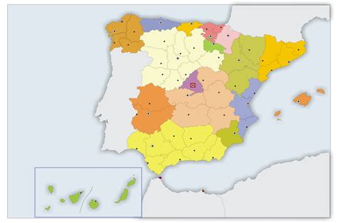 Mapa Politico De Espana Tutorials