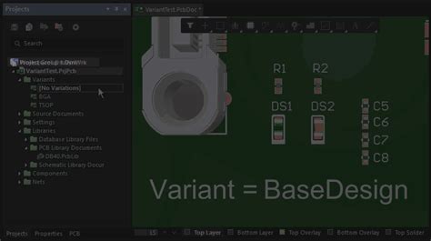 Working With The Variant Management Dialog In Altium Designer Altium Designer 22 User Manual