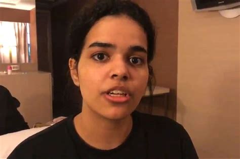 Rahaf Alqunun Saudi Woman Granted Entry Into Thailand For Refugee