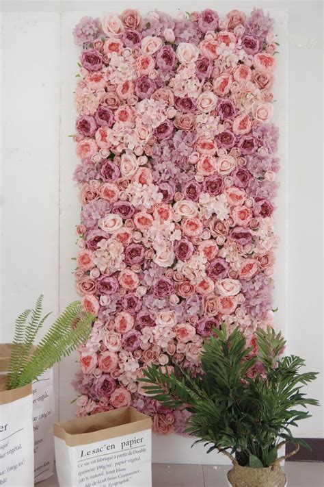 4060cm Artificial Flower Panels Flower Wall Flower Wall Backdrop