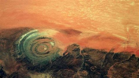 Richat Structure Mauritania~ This 28 Mile Wide Geologic Structure In