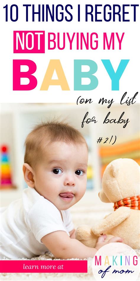 10 Things I Regret Not Buying For My Baby Baby On A Budget Baby Must