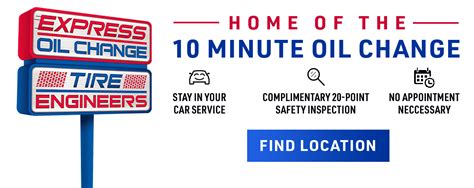 Auto Repair Oil Change And Tires Express Oil Change And Tire Engineers