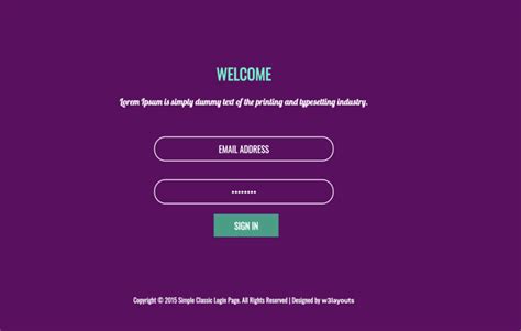 40 Best Login Page Examples And Responsive Templates Free Download