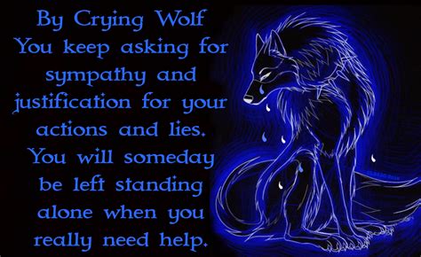 Crying Wolf Quotes