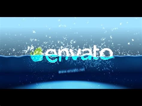 The project is suitable for different needs like, presentations, intros, openers, corporate videos, and other. After Effects Template: Half Water logo intro - YouTube