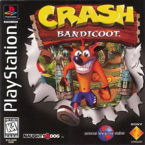 Crash Bandicoot Cover Or Packaging Material Mobygames
