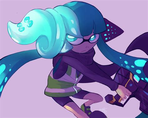 Agent 3 Returns Without Jokes Splatoon Splatoon 2 Art Nintendo