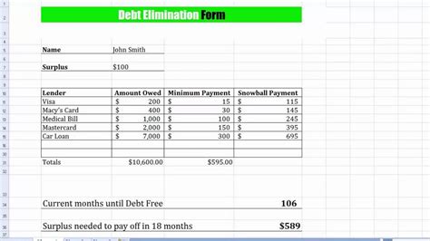 This spreadsheet allows you to choose different debt reduction strategies. bill payment spreadsheet excel templates | LAOBING KAISUO