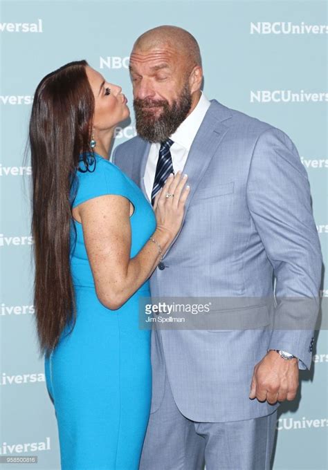Chief Brand Officer Of Wwe Stephanie Mcmahon And Triple H Attend The