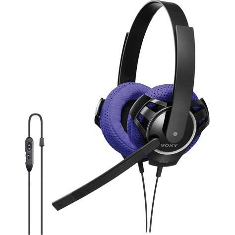 Sony Dr Ga100 Pc Gaming Headphones Violet Drg A100vlt Bandh