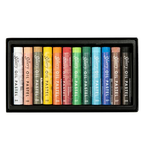 Mungyo Gallery Artists Soft Oil Pastel Set Of 12