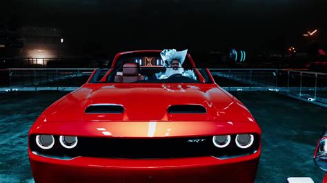 Lil nas x holiday lyrics. Dodge Challenger SRT Red Muscle Car In 'Holiday' By Lil ...