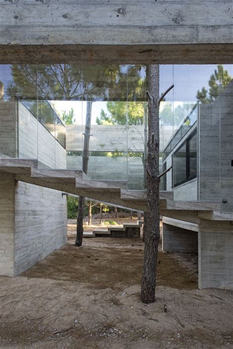 Galería De Casa Sj Luciano Kruk 39 Concrete House Modern