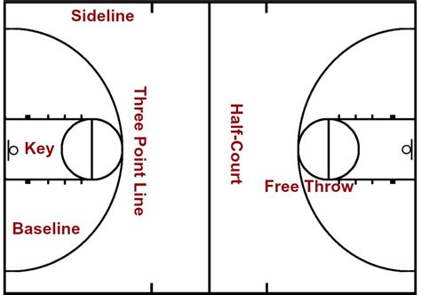Labels Information Ideas 2020 40 Basketball Court With Label