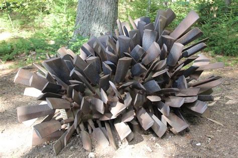 Pine Cone Sculpture Picture Of Coastal Maine Botanical Gardens