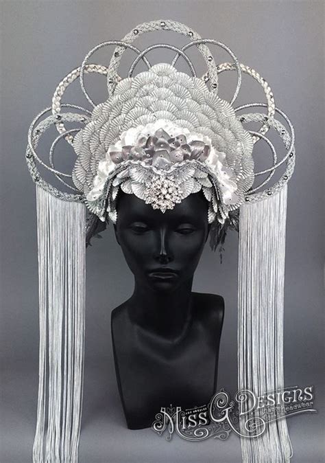 Silver Crown Headdress Headpiece Diy Headdress Hair Jewelry