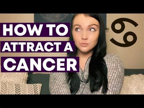 In relationship with a cancer woman, he is completely dependable lover with a stable heart. HOW TO ATTRACT A CANCER (Secrets to attracting + seducing ...