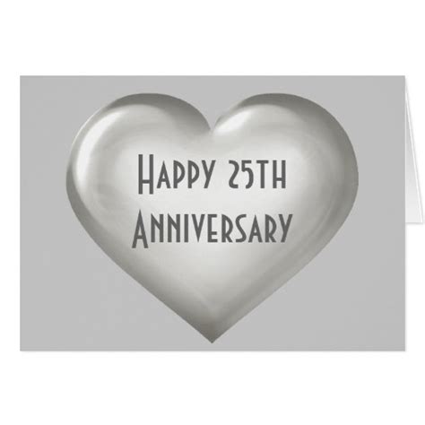 Happy 25th Anniversary Cards Happy 25th Anniversary Card Templates
