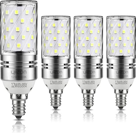 Industrial And Scientific 1200lm Candelabra Led Light Bulbs Pack Of 3