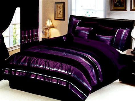 Black And Purple Bedding Guide The Way Proper Design Can Be Made