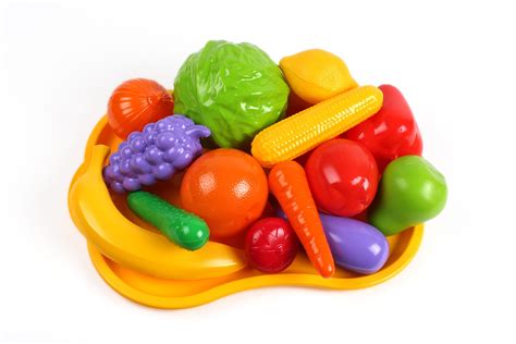 Toy Fruits And Vegetables Set Technok Art 5347 Intelkom