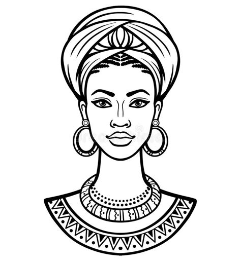 African Woman Sketch At Explore Collection Of