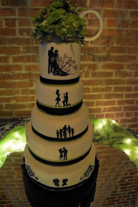 Modern wedding cake designs a modern cake may have an unusual shape or a modern design; Love Story Wedding Cake - CakeCentral.com