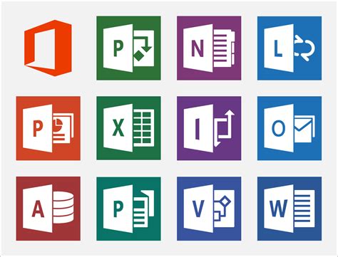 Microsoft Office Icon Vector 262418 Free Icons Library