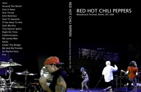 Funky Crime Perú Red Hot Chili Peppers Live Woodstock 1999 Dvd