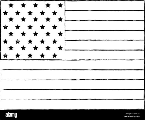 Icono De La Bandera De Estados Unidos Ilustración Vectorial Diseño