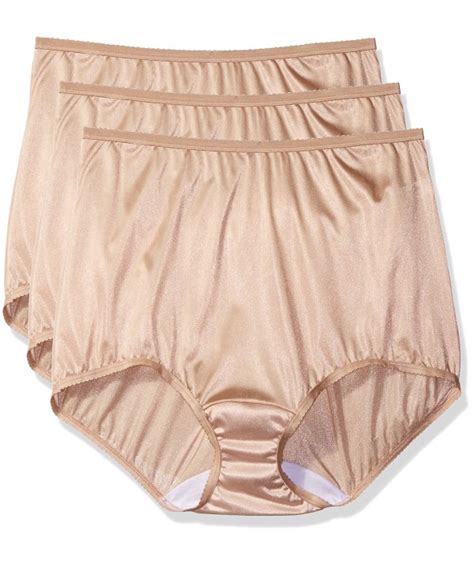 women s plus size panties nylon brief 3 pack nude cz125gxzver