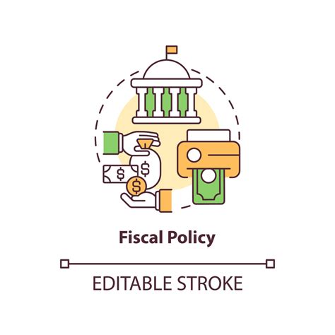 Icono Del Concepto De Política Fiscal Regulaciones Gubernamentales