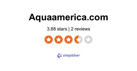 Aqua America Reviews 2 Reviews Of Sitejabber