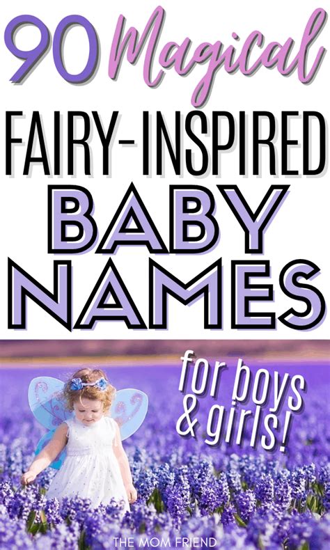 90 Mystical Fairy Names for Babies (Boys and Girls) | The Mom Friend