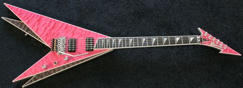 Pink Guitars Pink Colored Guitars Pink Stained Guitars