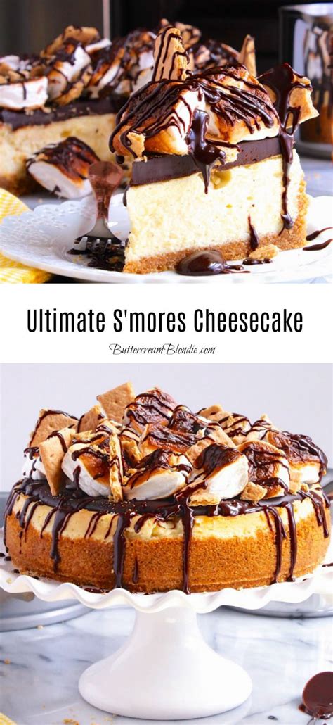 The Ultimate S Mores Cheesecake Decadent Marshmallow Cheesecake Milk
