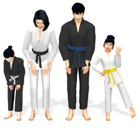 Yew No Sin Mi Kimono Part Viii Karategi Sims Medieval Sims 4