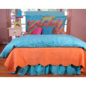 Check spelling or type a new query. Caribe Turquoise and Orange Bedding Teen Room! | Colourful ...