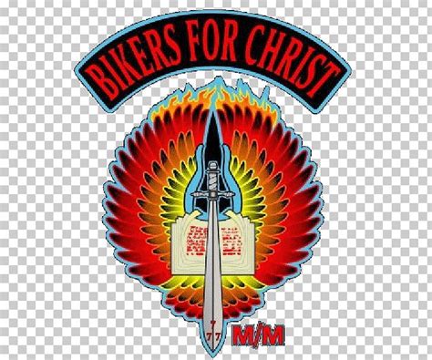 Bikers For Christ Motorcycle Logo Christian Motorcyclists Association