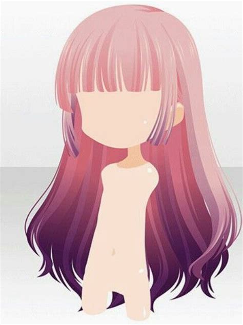 Draw some hair for your chibi. Pin by 𝓵𝓾𝓲𝓼𝓪 on Anime Hairstyles | Chibi hair, Anime hair, Manga hair