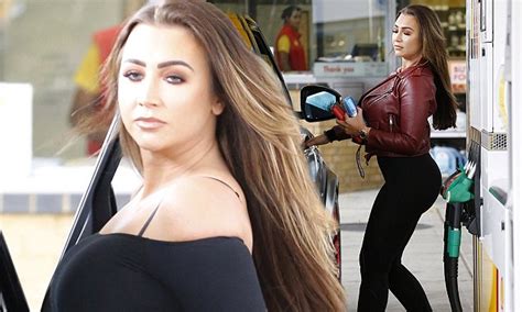 Pull Up To The Bumper Lauren Goodger Flaunts Her Very Pert Behind As
