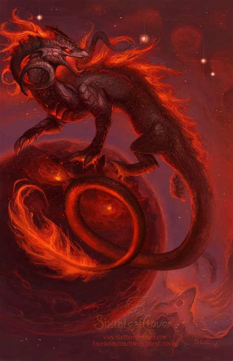 Zodiac Dragon Aries By The Sixthleafclover On Deviantart Fantasy