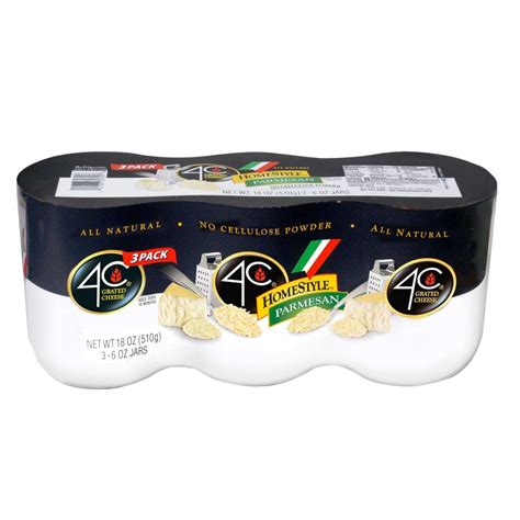 4c Foods Homestyle Parmesan Cheese Jars 36 Oz Shelhealth