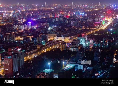 Beijing Skyline Night High Resolution Stock Photography And Images Alamy