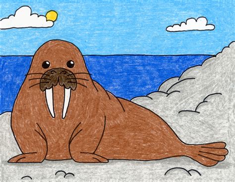 How To Draw An Easy Picture Of A Sea Otter Walling Sixeclog