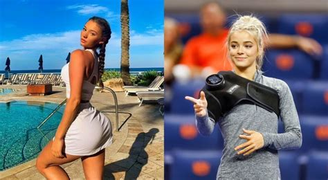 College Gymnast Responds Olivia Dunne Copying Her Content
